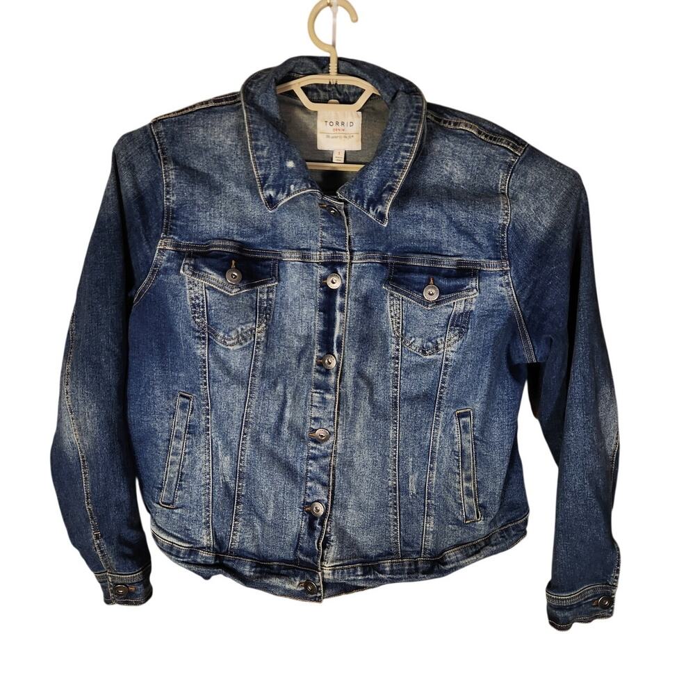 Torrid Denim Jacket Women's 1X